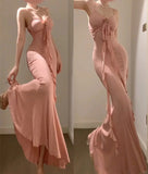 Niulatu Sheath Spaghetti Straps Pink Holiday Dress Birthday Dresses Birthday Outfits SD1296