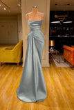Niulatu Sleeveless Spaghetti Strap Prom Dress Mermaid With Ruffles Prom Dresses SD1341