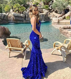 Niulatu Mermaid Sweetheart Neckline Sequin Black Girl Red Evening Gown Prom Dresses SD1430