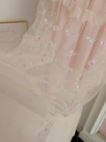 Niulatu A line High Neck Floral Lace Vacation Dress Tulle Long Women Dresses SD143