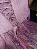 Niulatu A Line Sweetheart Sequin Lilac Floor Length Evening Dress Prom Dresses SD1607