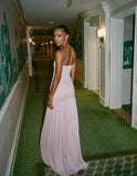 Niulatu Mermaid Pink Long Prom Dresses Formal Graduation Party Dress Evening Dress SD1664