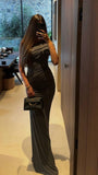 Niulatu Mermaid Long Prom Dresses Formal Graduation Party Dress Evening Dress SD1666