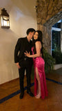 Niulatu Satin Mermaid Long Party Dress Graduation Dress Evening Dress SD1726