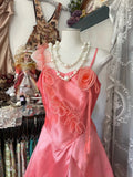 Niulatu Fashion A line Spaghetti Straps Pink Floor Length Evening Dress Prom Dresses SD1892