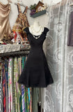 Niulatu Fashion Ball Gown Black Short Length Homecoing Birthday Dress Cocktail Dresses SD1896