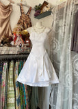 Niulatu Fashion A Line White Short Length Homecoing Birthday Dress Prom Dresses SD1910