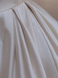 Niulatu Ball Gown Strapless Satin White Wedding Dresses Brides Dress SD1968