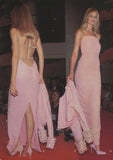 Niulatu Mermaid Halter Pink Long Prom Dress Evening Dress Formal Dress SD2152