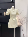 Niulatu A Line Scoop Neckline Short Women's Holiday Dresses SD218