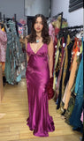 Niulatu Mermaid Spaghetti Straps Backless Long Prom Dress Evening Dress Formal Dress SD2200