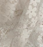 Niulatu A Line Spaghetti Straps Tulle Lace White Women's Holiday Birthday Dresses SD227