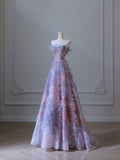 Niulatu A line Sweetheart Tulle Long Prom Dresses Evening Gowns SD2331