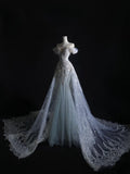 Niulatu Mermaid Off The Shoulder Silver Beads Long Prom Dresses Formal Evening Dress SD2333