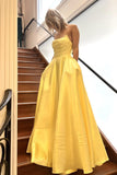 Niulatu Strapless Sage Green Satin A-line Long Formal Gown Evening Dress SD2406