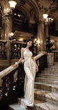 Niulatu Mermaid Straps Neckline Long Party Dress Satin Prom Dresses SD2433
