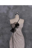 Niulatu Sheath One Shoulder Lace Prom Dresses Birthday Dress For Women SD248