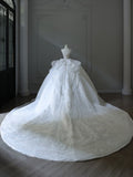 Niulatu Ball Gown Sweetheart Neckline Sequin Sleeveless Wedding Dress Bridal Dresses SD2502