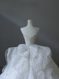 Niulatu Ball Gown Sweetheart Neckline Sequin Sleeveless Wedding Dress Bridal Dresses SD2502