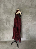 Niulatu A line Spaghetti Straps Burgundy Long Prom Dresses Birthday Dress For Women SD250