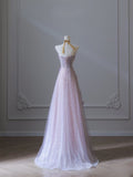 Niulatu Balll Gown Sweetheart Floral Lilac Tulle Long Evening Dress Prom Dresses SD2517