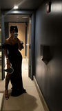 Gorgeous Mermaid Off The Shoulder Black Girl Black Satin 21st Birthday Dress Prom Dress Graduation Dresses HZ1214
