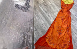 Niulatu A Line Halter Tulle Long Prom Dresses Formal Evening Dresses SD2712
