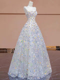 Niulatu Balll Gown Sweetheart Floral Tulle Long Evening Dress Prom Dresses SD2749