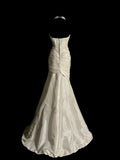 Niulatu Mermaid Sweetheart Taffeta Ivory Long Wedding Dress Bridal Dresses SD2760