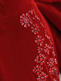Niulatu Mermaid Off The Shoulder Burgundy Satin Long Evening Dress Prom Dresses SD2788