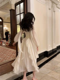 Niulatu A line High Neckline Chiffon Ankle Length Evening Dress Prom Dresses SD2842