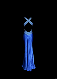 Niulatu Mermaid Sweetheart Neckline Royal Blue Satin Backless Prom Gown Fairy Prom Dresses SD2913
