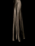 Niulatu Mermaid V Neckline Chiffon Brown Evening Dress Prom Dresses SD2914