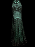 Niulatu Mermaid Spaghetti Straps Green Prom Dress Long Party Dress SD2919