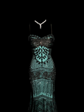 Niulatu Mermaid Spaghetti Straps Green Prom Dress Long Party Dress SD2919