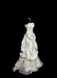 Niulatu Ball Gown Strapless Taffeta Ivory Long Wedding Dress Bridal Dresses SD2920