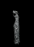 Niulatu Sheath Off The Shoulder Silver Gray Sleeveless Long Prom Gown Fairy Prom Dresses SD2943