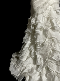 Niulatu Mermaid Sweetheart Tulle Ivory Long Wedding Dress Bridal Dresses SD2946