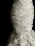 Niulatu Mermaid Sweetheart Tulle Ivory Long Wedding Dress Bridal Dresses SD2946