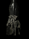 Niulatu Mermaid Sweetheart Black Sequin Long Prom Gown Fairy Prom Dresses SD2961