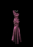 Niulatu Mermaid One Shoulder Sleeveless Long Prom Gown Fairy Prom Dresses SD2962