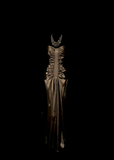 Niulatu Mermaid Sweetheart Brown Long Prom Gown Fairy Prom Dresses SD2963