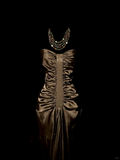 Niulatu Mermaid Sweetheart Brown Long Prom Gown Fairy Prom Dresses SD2963