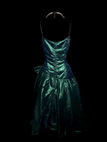 Classy Elegant Mermaid Spaghetti Straps Short Taffeta Sleeveless Prom Dresses HZ1214