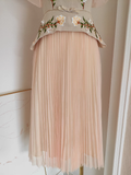 Niulatu A Line Square Neckline Short Sleeves Party Dress Holiday Birthday Dresses For Women SD358