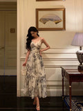 Niulatu A line Spaghetti Straps Sleeveless Date Night Dress Prom Dresses Birthday Outfits SD770