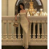 Niulatu Sheath Square Neckline Ivory Date Night Dress Prom Dresses Party Dress Birthday Outfits SD826