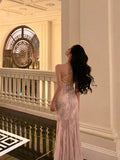 Niulatu Mermaid Spaghetti Straps Lace Date Night Dress Prom Dresses Birthday Outfit SD832