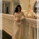 Niulatu A line V Neckline Ivory Long Prom Dresses Birthday Outfits Evening Gown SD924