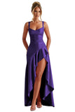 Niulatu Ruffles Prom Dresses for Teens Hi-Low Aline Cocktail Dresses for Women HZ1007